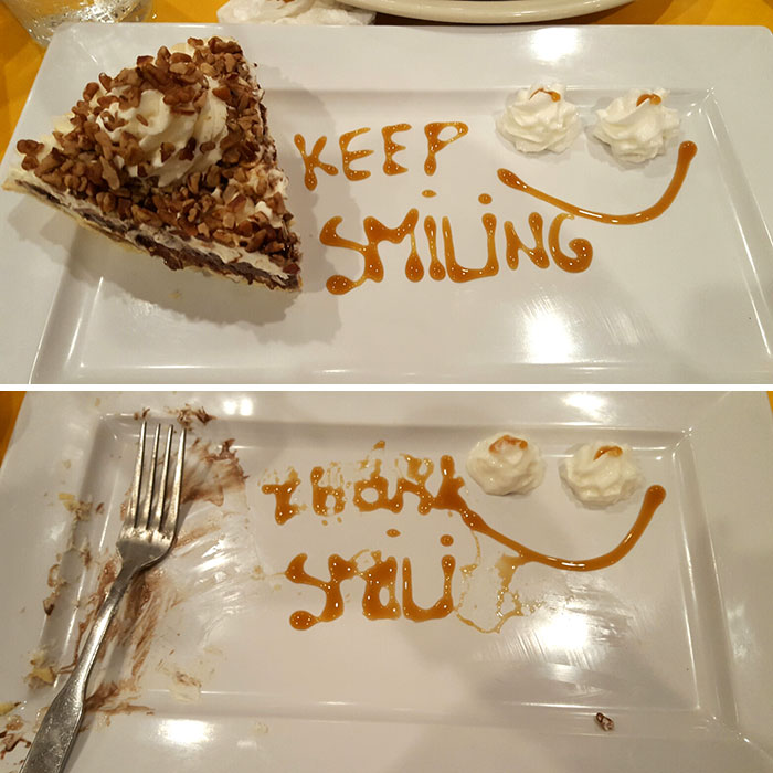 funny pictures about waiter - Keep Smiling