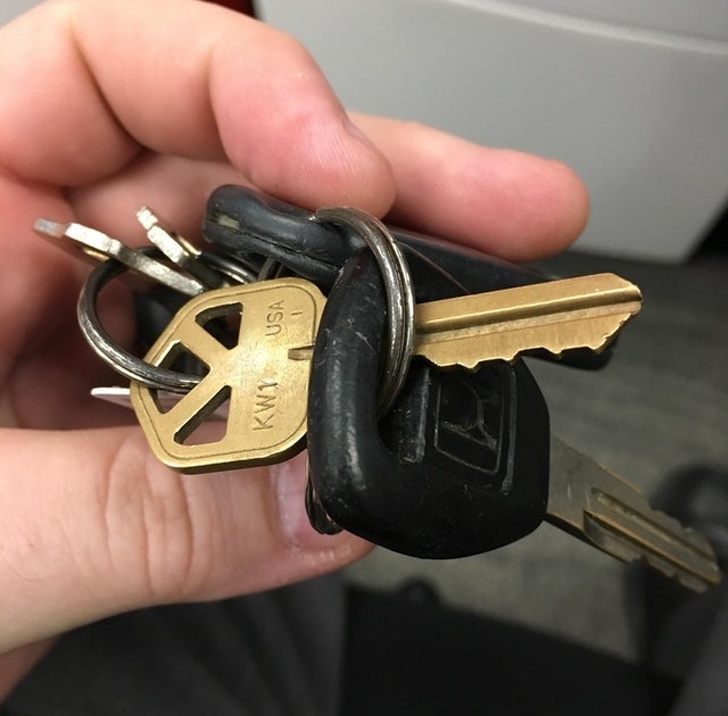 When your keys conspire against you in your pocket