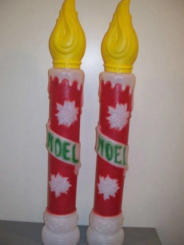 blow mold candles