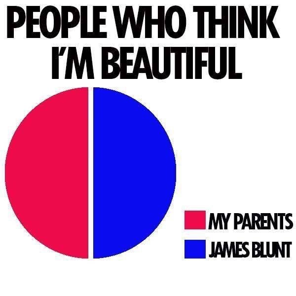 memes - people who think im beautiful - People Who Think I'M Beautiful Imy Parents James Blunt
