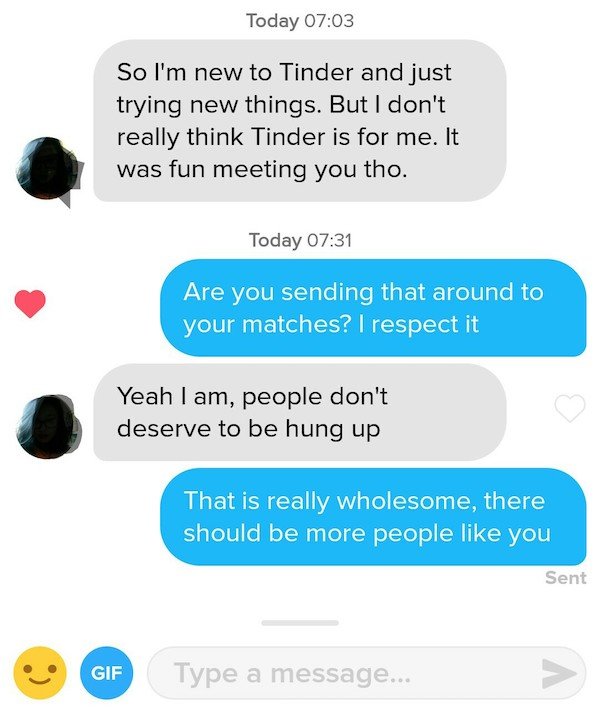 18 surprisingly wholesome tinder exchanges