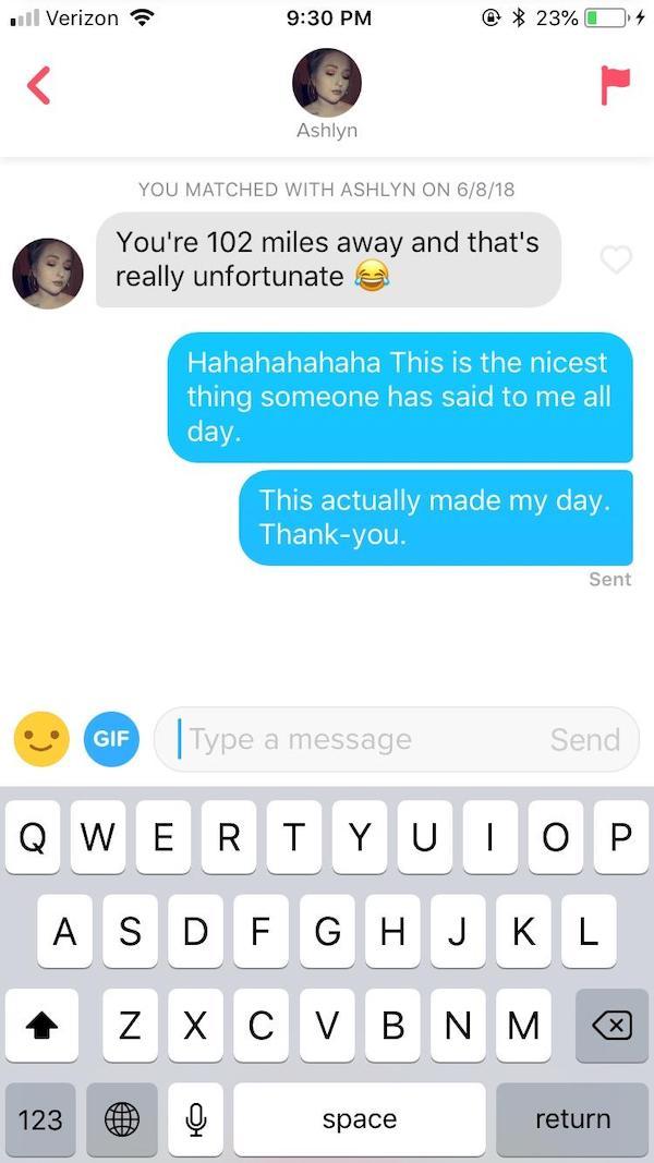 18 surprisingly wholesome tinder exchanges