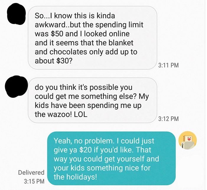 Entitled Woman Asks Co-worker For a $120 Tablet for Her Kids