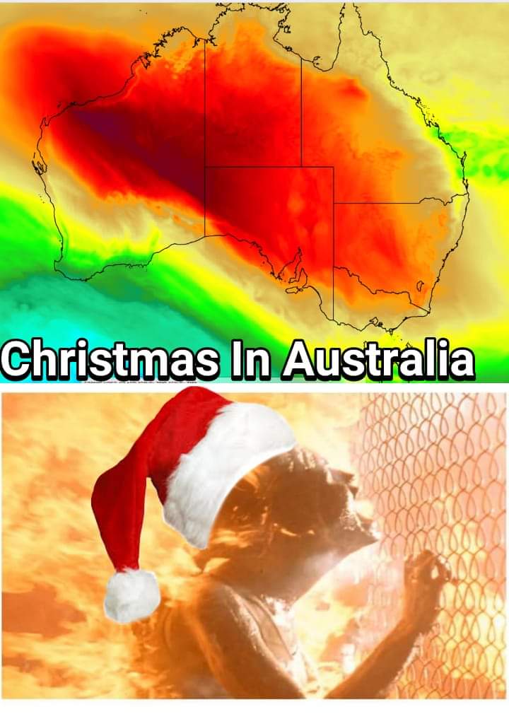 memes - heat - Christmas in Australia