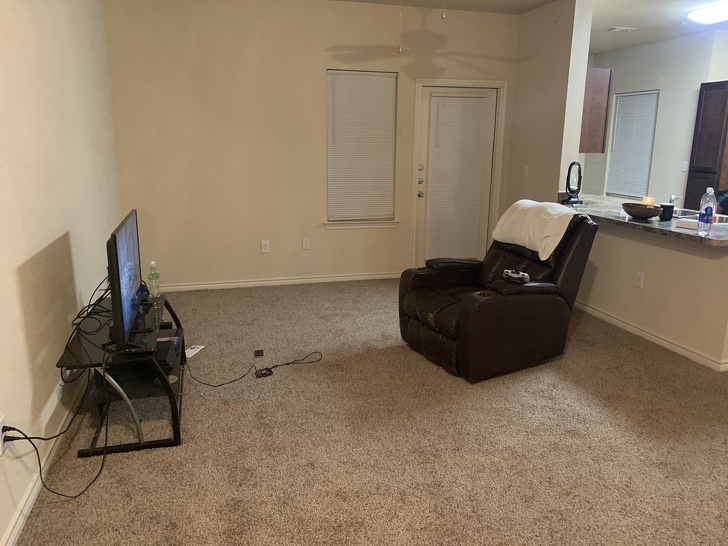 “Guys really live in apartments like this and don’t see any issues.”