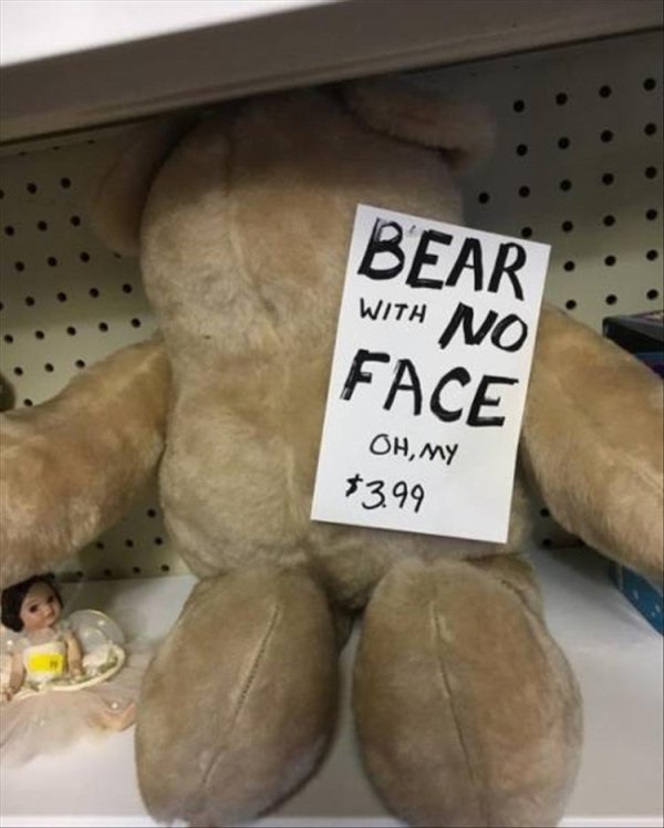 cursed image - ve been through the desert - Bear With No Face Oh, My $3.99
