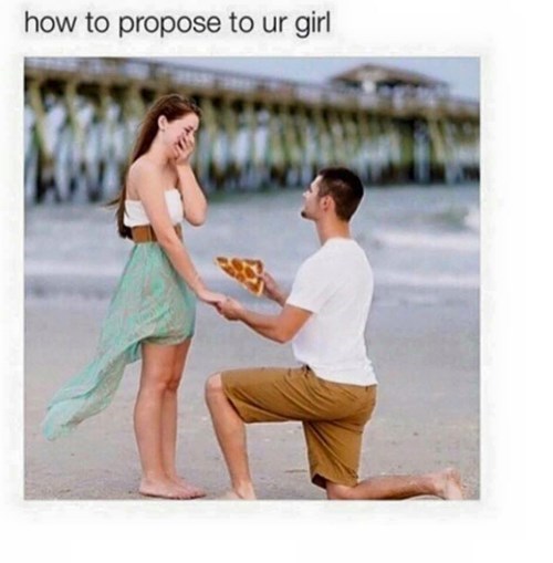 memes - couple proposal - how to propose to ur girl