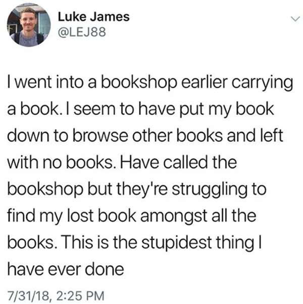 if you really love your children get - Luke James I went into a bookshop earlier carrying a book. I seem to have put my book down to browse other books and left with no books. Have called the bookshop but they're struggling to find my lost book amongst al