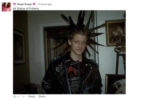 punk in middle school - Ginga Snapp 13 hours ago Statue of Puberty 16