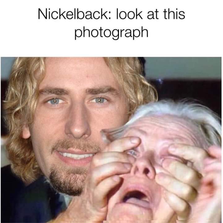 chad kroeger - Nickelback look at this photograph