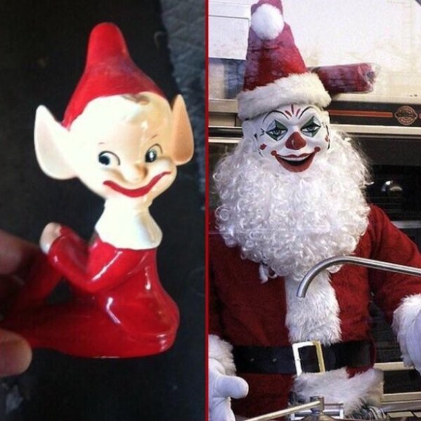 clown santa