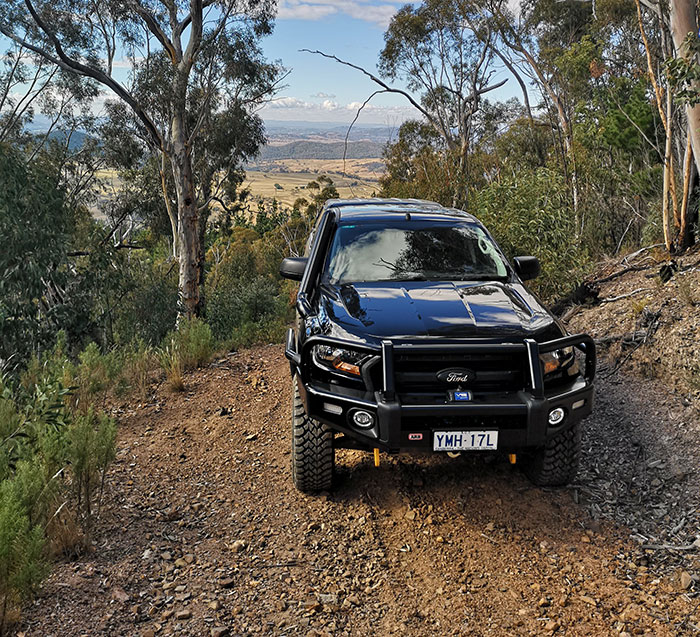 “So I have a reasonably heavily upgraded Ford Ranger, and when google maps told me that there’d be a quick, 15min savings while doing off road, I thought “yeah sure, let’s give it a try”. I was meeting mates to go camping for the night.”