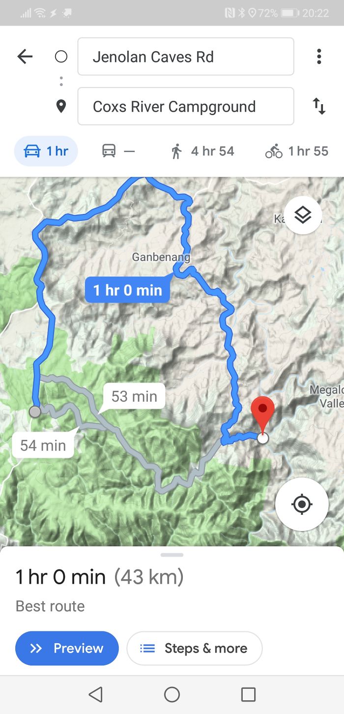 Guy takes this 15 min "shortcut" Suggested By Google Maps