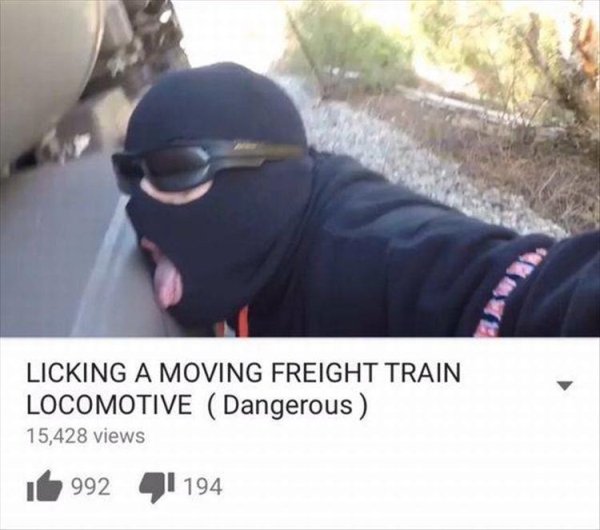 licking a moving freight train - Licking A Moving Freight Train Locomotive Dangerous 15,428 views 1992 41 194