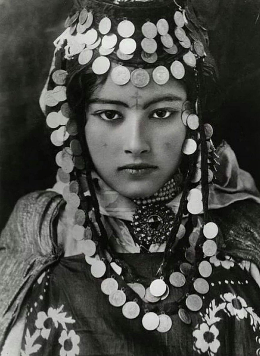 A young woman of the Ouled Naïl tribe, Algeria, circa 1905