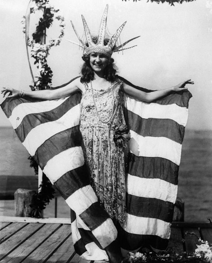 Margaret Gorman, the first Miss America, 1921
