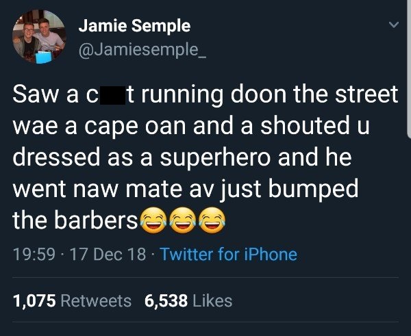 25 times Scottish twitter was something else