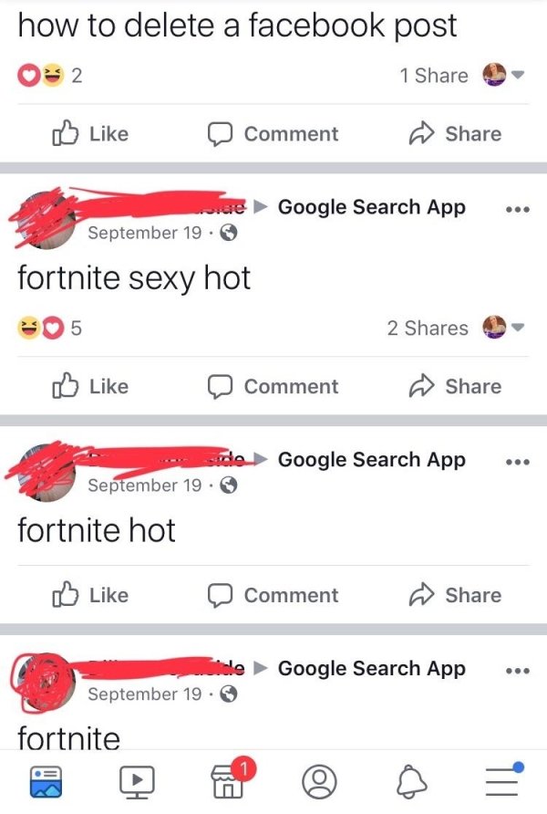 sexy post comment - how to delete a facebook post 0 2 1 Comment de September 19. Google Search App .. fortnite sexy hot 5 2 D Comment Google Search App side September 19 ... fortnite hot Comment Google Search App ... utole September September 19. fortnite