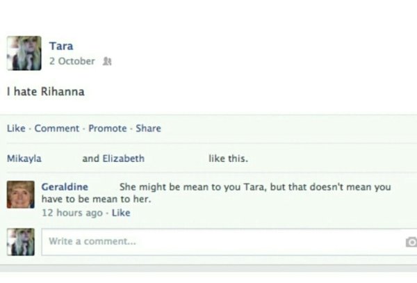 funny grandparents on facebook - Tara 2 October 28 I hate Rihanna Comment Promote Mikayla and Elizabeth this. Geraldine She might be mean to you Tara, but that doesn't mean you have to be mean to her. 12 hours ago Write a comment...