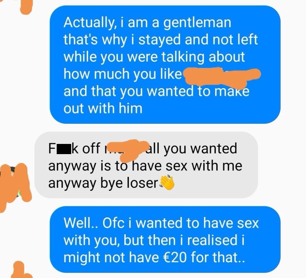 Greedy Woman Tries To Take Advantage of Guy
