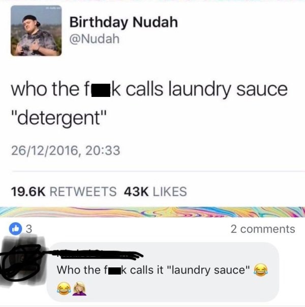 missed - roses are red birthday meme - Birthday Nudah who the fuk calls laundry sauce "detergent" 26122016, 43K 3 2 Who the fuk calls it "laundry sauce"