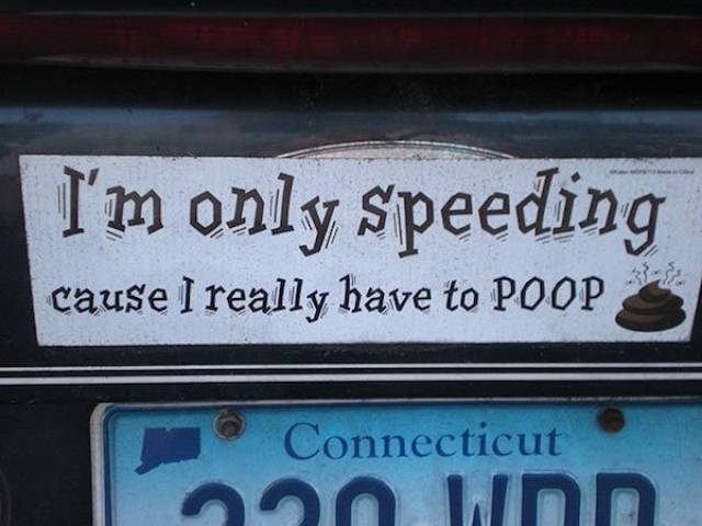 31 funny car stickers