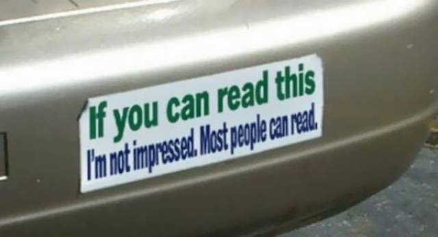 31 funny car stickers