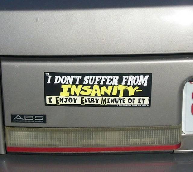 31 funny car stickers