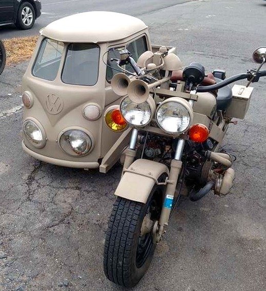 vw camper trike