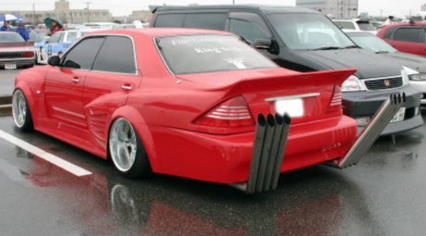 ricer car exhaust