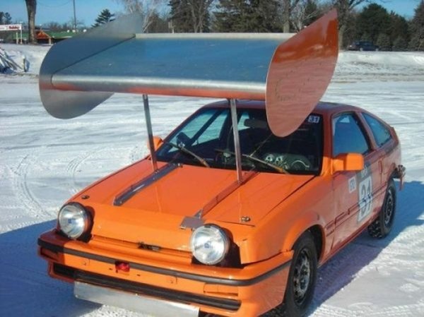 crazy spoiler car