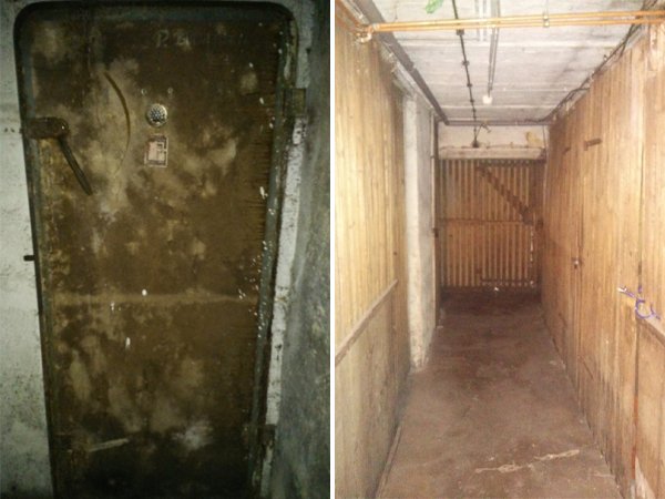 I discovered a bunker in the basement of the house I live in