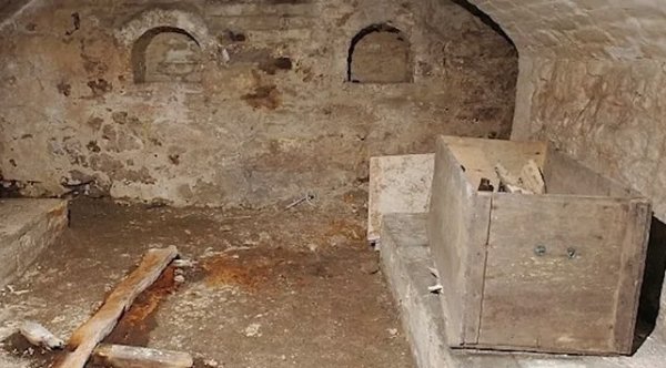 A couple discovered there was a chapel hidden underneath their home dating back to the 1700s. They found it by checking out where the metal grate by their front door led.