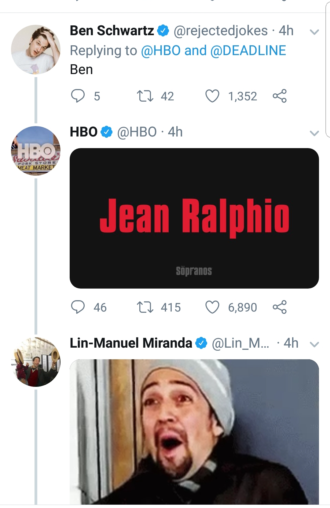 HBO started handing out soprano nicknames on twitter