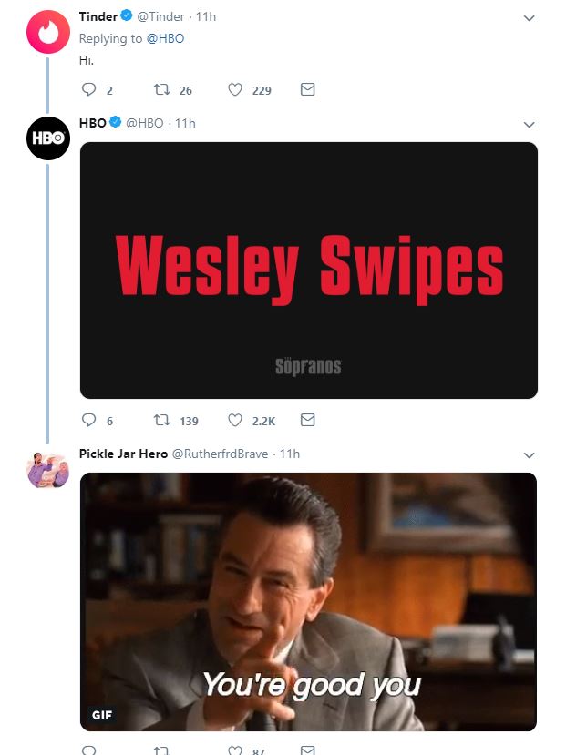 HBO started handing out soprano nicknames on twitter