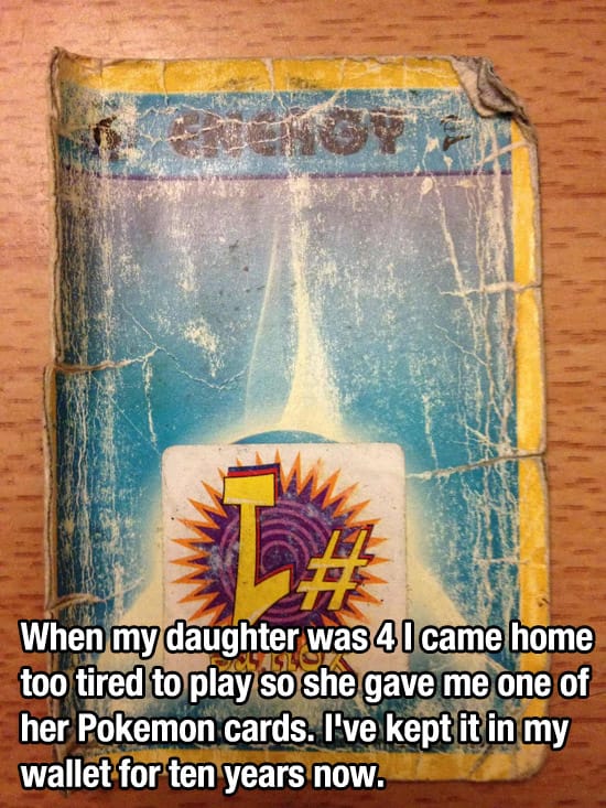 majorelle blue - When my daughter was 41 came home too tired to play so she gave me one of her Pokemon cards. I've kept it in my wallet for ten years now.