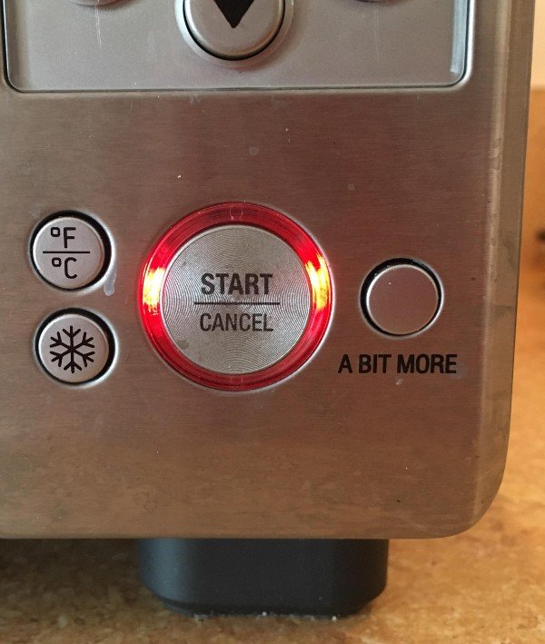 “The toaster oven at my parents’ house has a button for ‘a bit more.’”