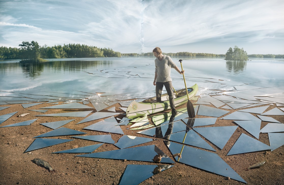 surreal mirror photography