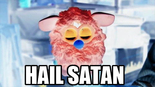 hail satan gif - Hail Satan Chishoe