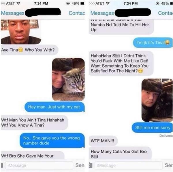 10 Wrong Number Texts That Kept Going Anyway