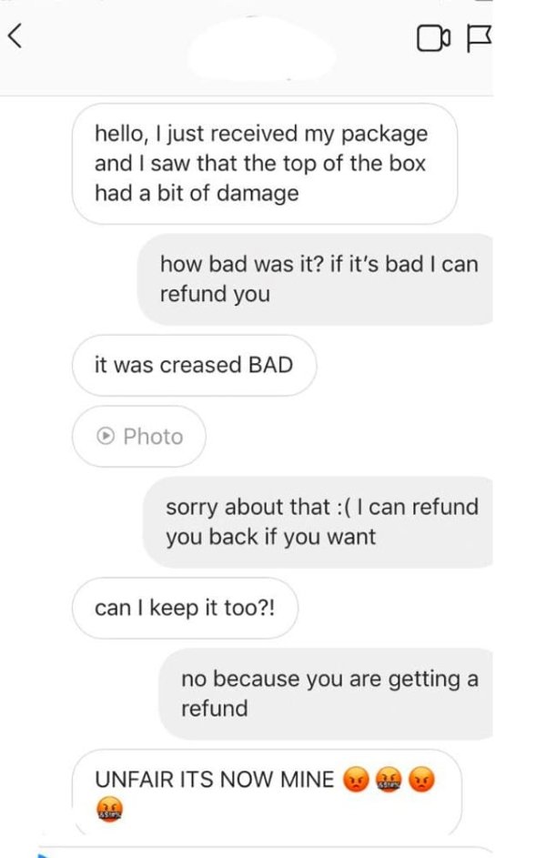choosing beggars - screenshot - hello, I just received my package and I saw that the top of the box had a bit of damage how bad was it? if it's bad I can refund you it was creased Bad Photo sorry about that I can refund you back if you want can I keep it 