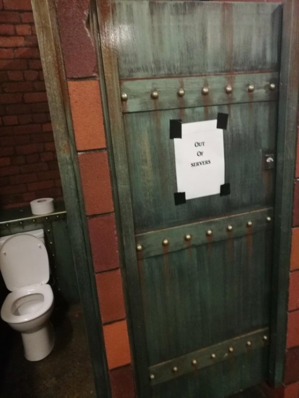 toilet - Out Ot Servers