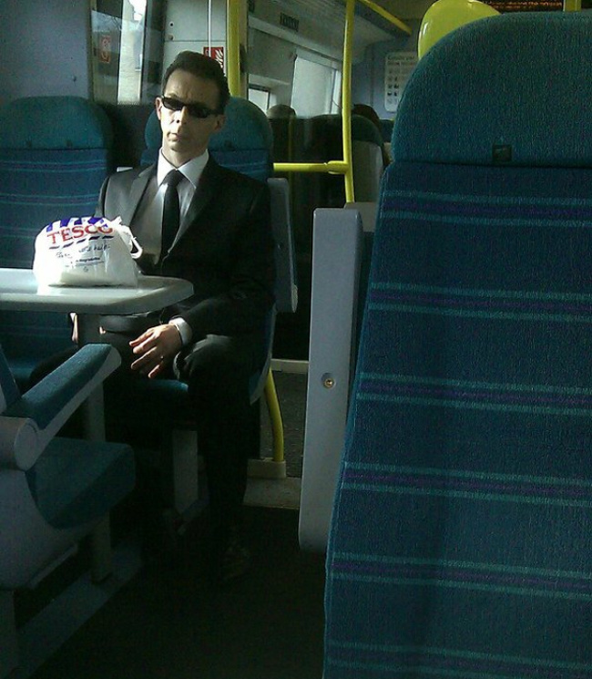 And here is Agent Smith.