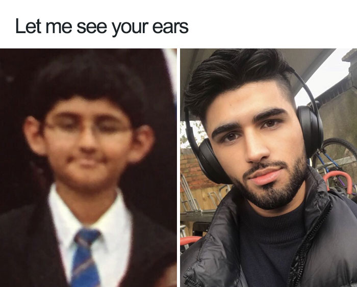 meme 10 year challenge meme - Let me see your ears