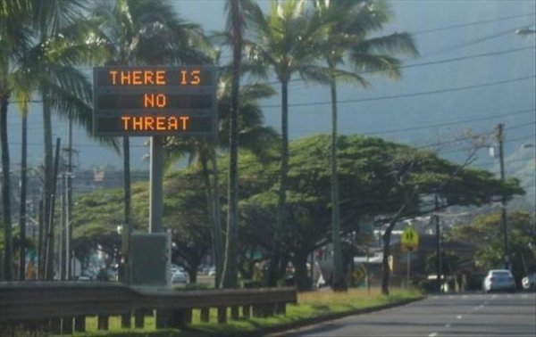 hawaii false alert - There Is No Threat