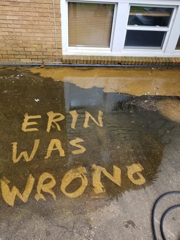 wall - Erin Was Wrong