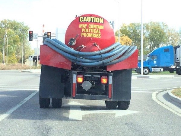 25 truck drivers with a sense of humor