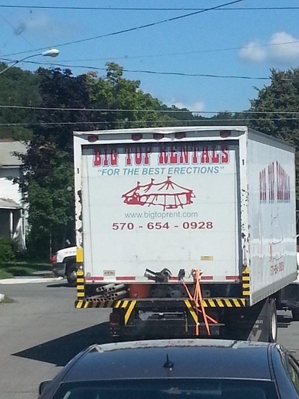 25 truck drivers with a sense of humor