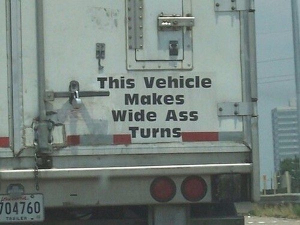 25 truck drivers with a sense of humor