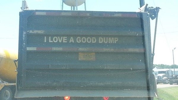 25 truck drivers with a sense of humor